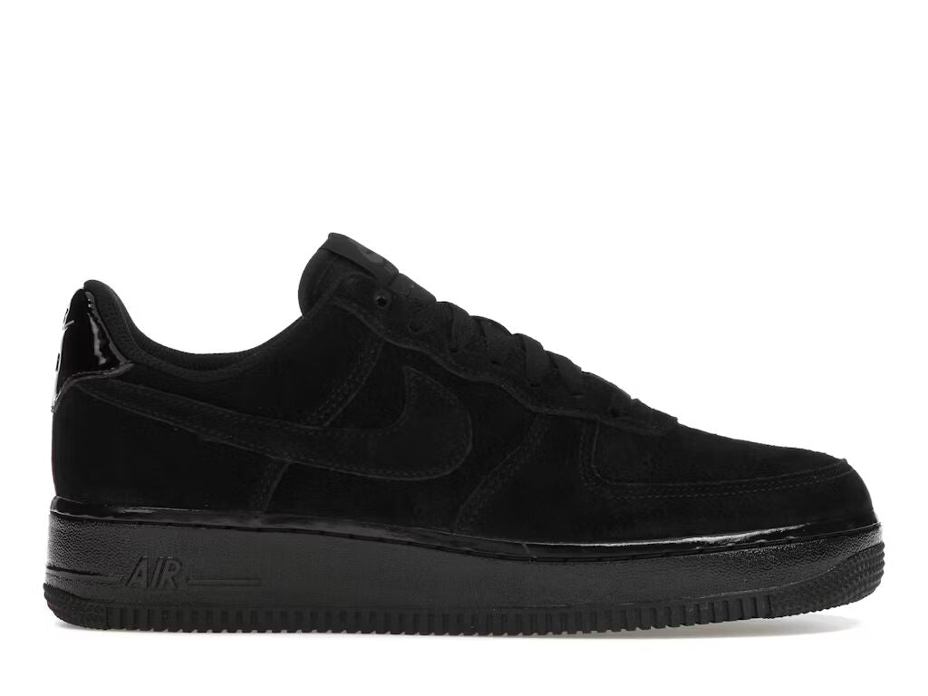Nike Air Force 1 Low '07 Triple Black Suede