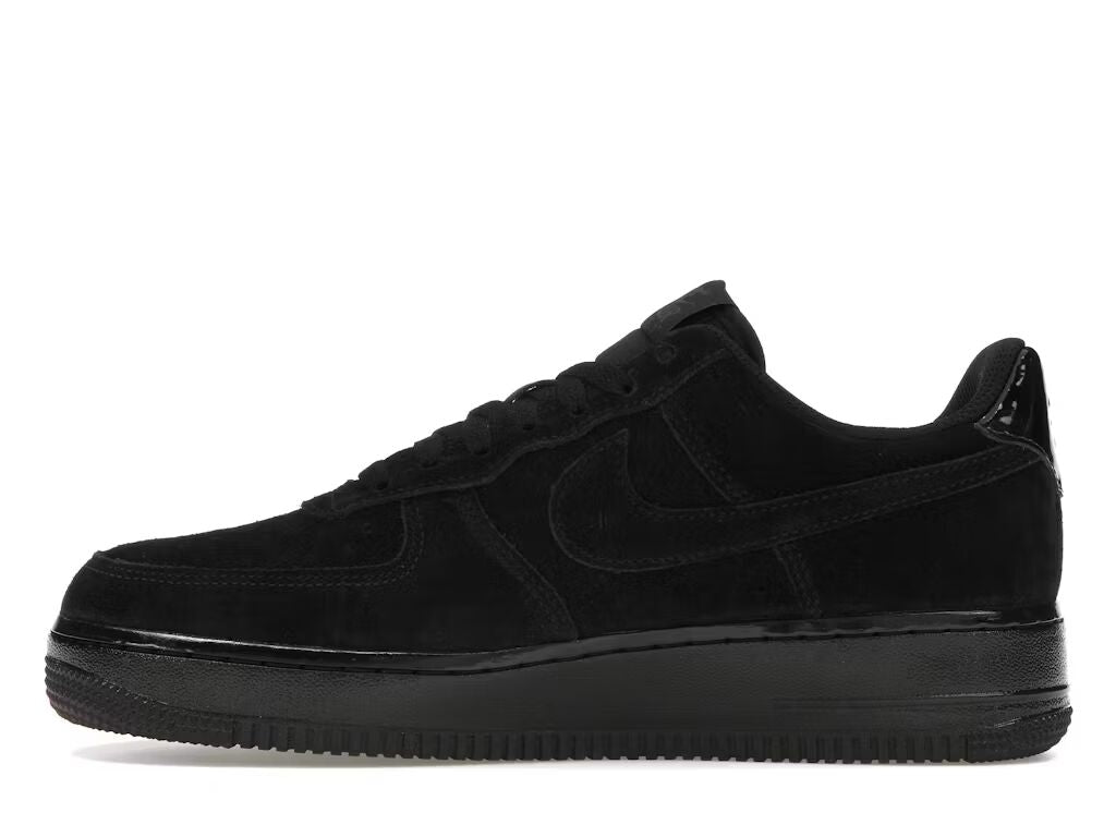 Nike Air Force 1 Low '07 Triple Black Suede