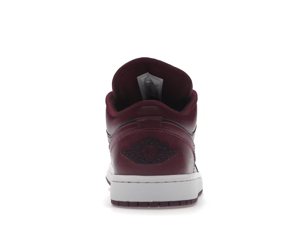 Jordan 1 Low Black Dark Beetroot