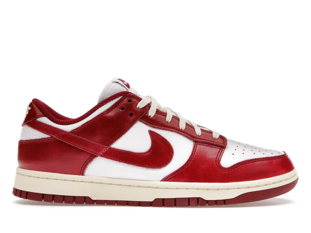 Dunk Low PRM Vintage Team Red