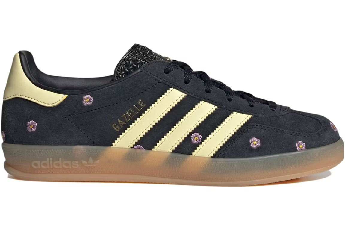 Adidas Gazelle Indoor Black Floral