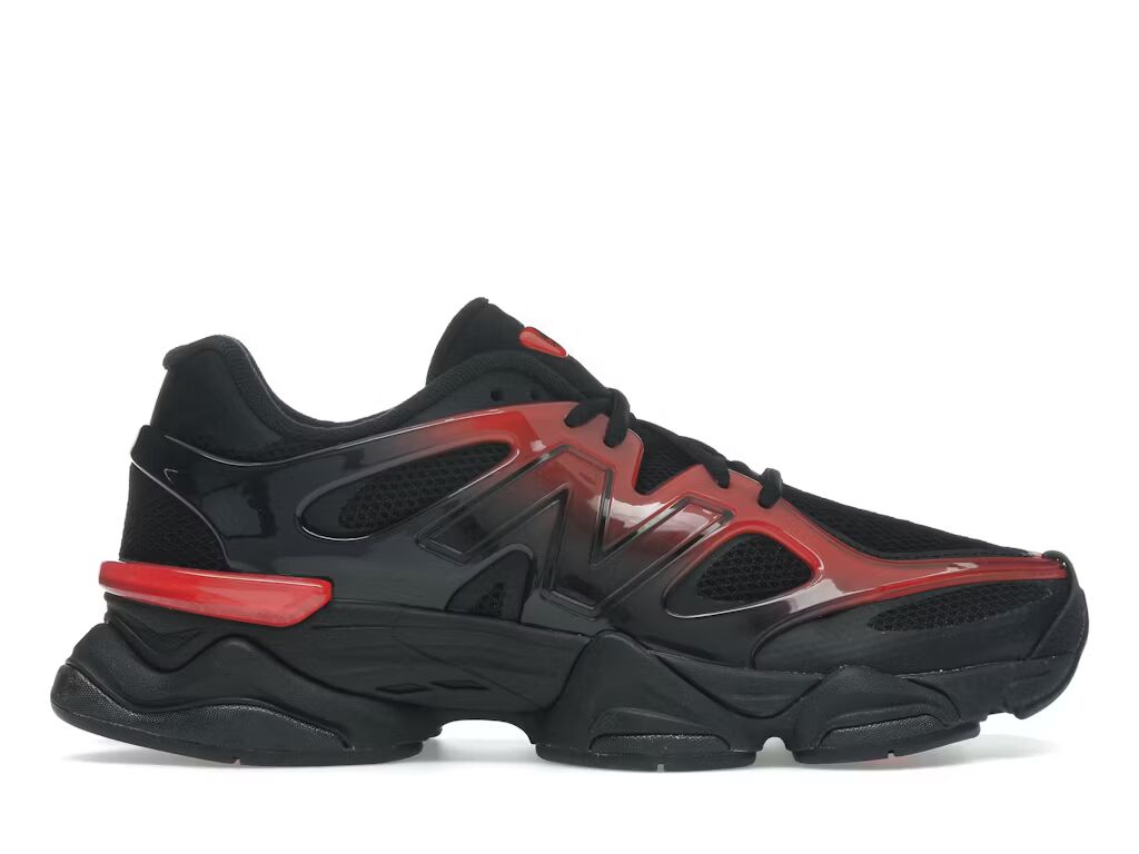 New Balance 9060 Black Red Gradient
