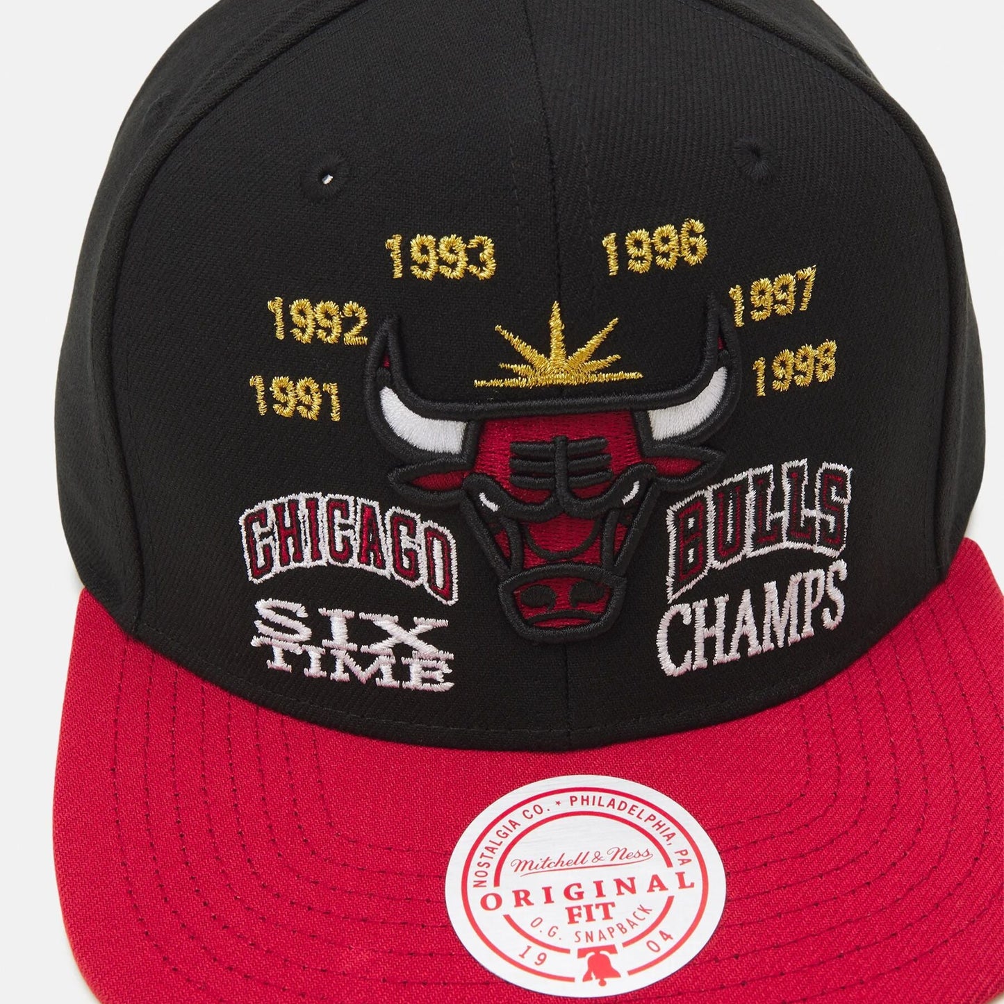 NBA Chicago Bulls Champ is Here - Mitchell & Ness