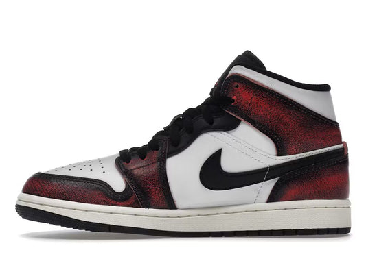 Jordan 1 Mid Wear-Away Chicago (GS)