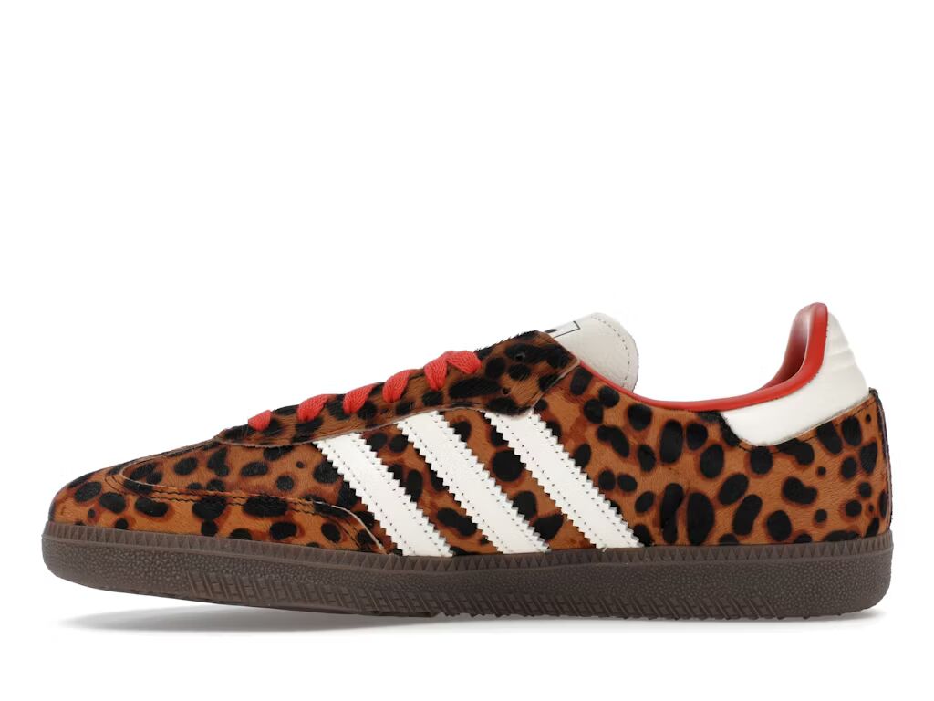 Adidas Samba OG Preloved Red Leopard